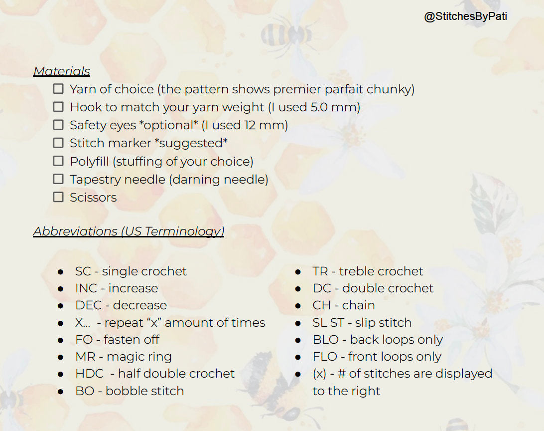 Baby Squid - NO SEW! Crochet Pattern