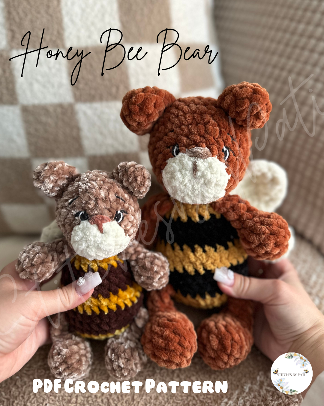 Honey Bee Bear - Bear Crochet Pattern