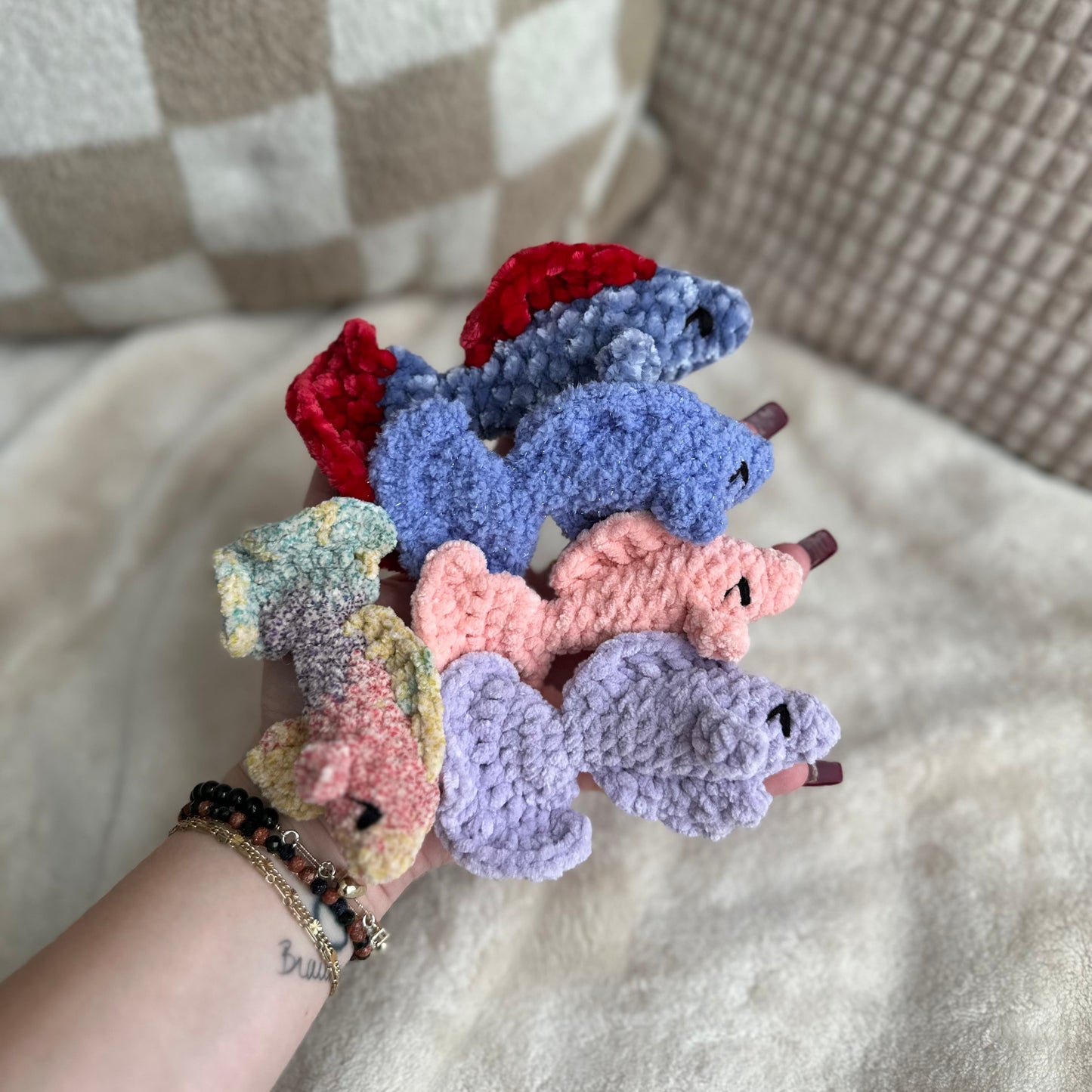 Betta Fish Crochet Plushie - No Fuss Pet Fish