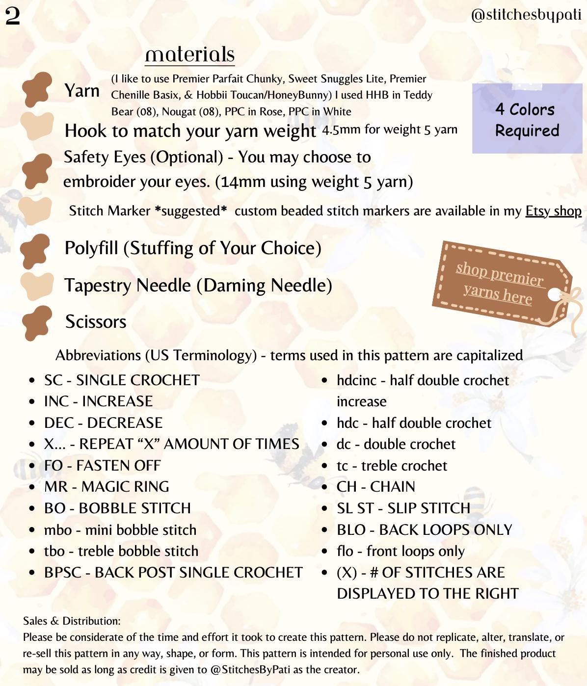 Cornelia the Cow Plushie Pattern - Cow Crochet Pattern - No Sew Crochet Plushie Pattern