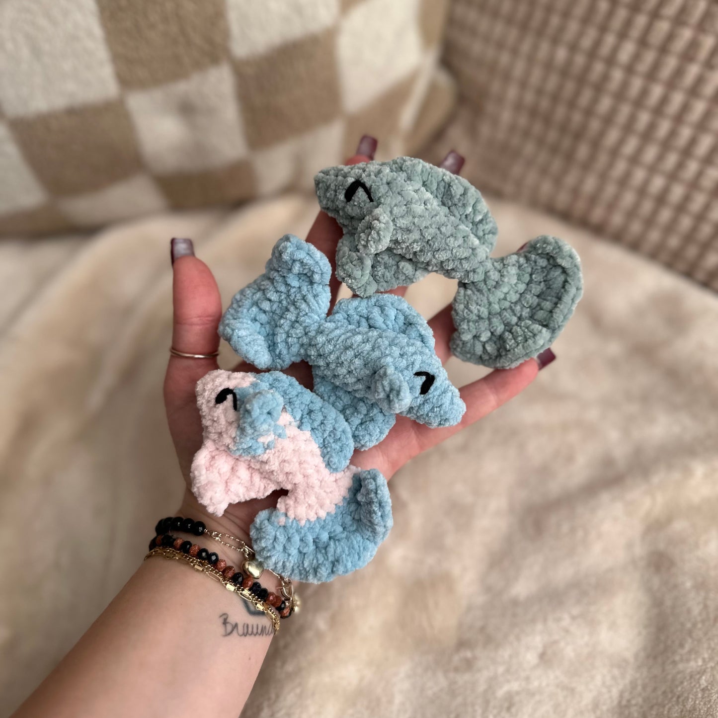 Betta Fish Crochet Plushie - No Fuss Pet Fish