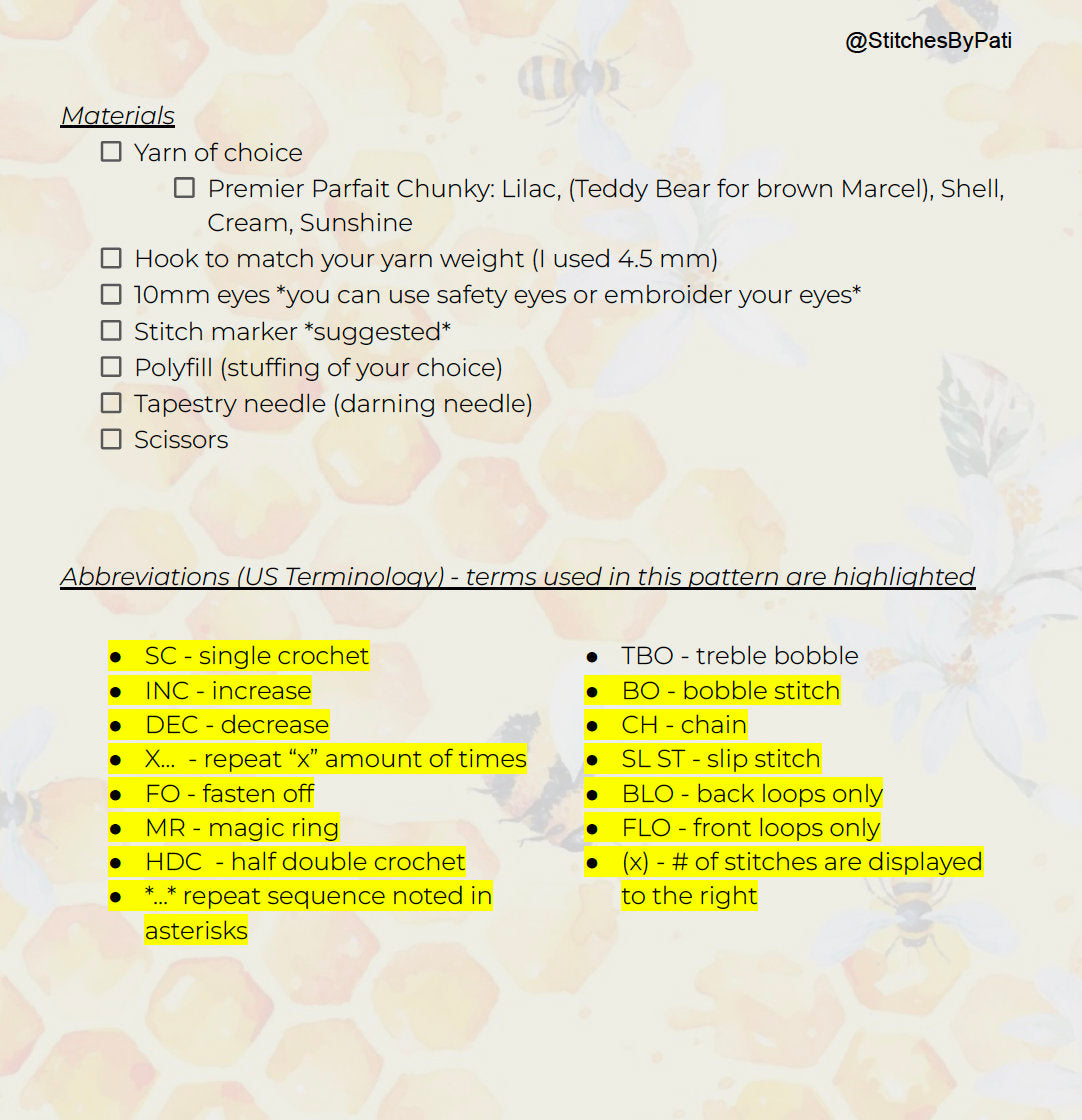 Marcel the Baby Monkey & Banana - 2in1 Crochet Pattern - Low Sew