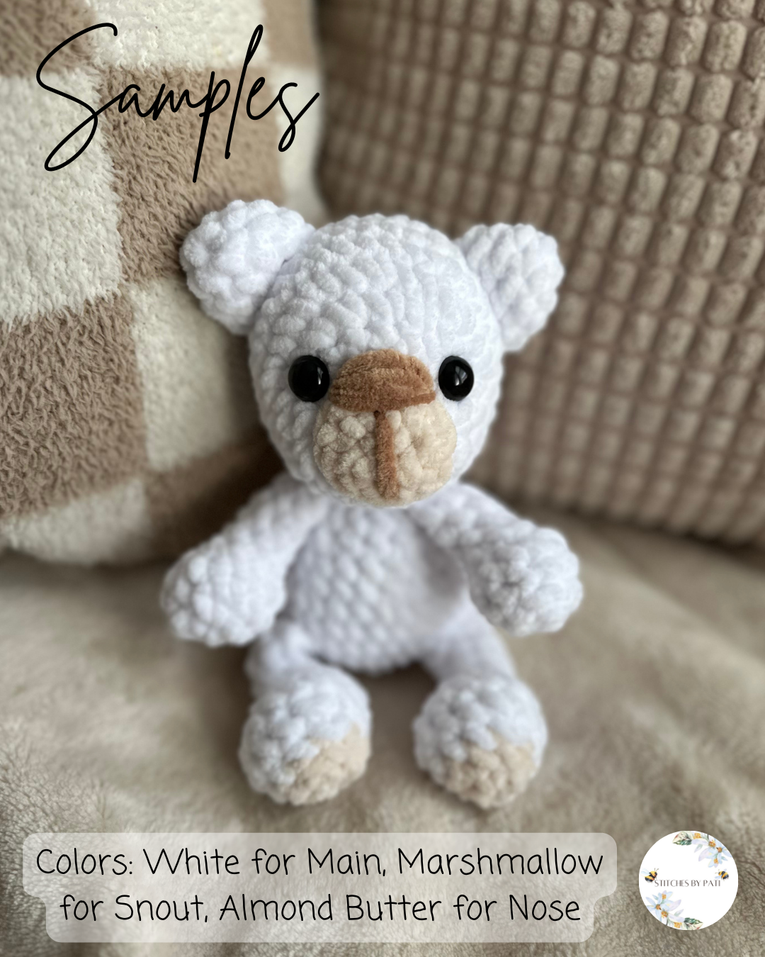 Build Your Own Teddy Bear - Teddy Bear Crochet Plushie - Made to Order