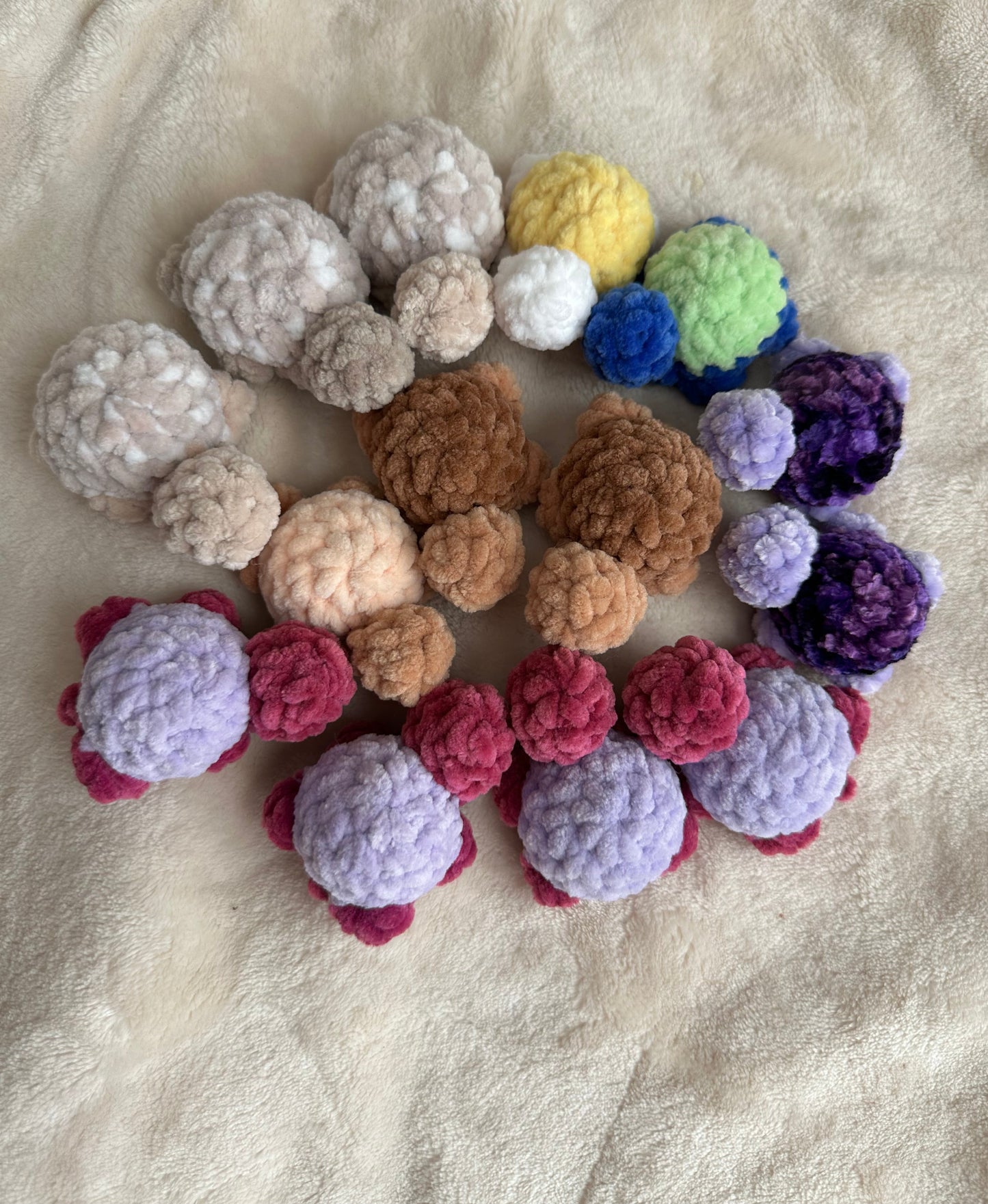 Mini Turtle Crochet Plushie