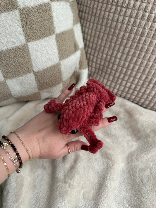 Mini Lobster Crochet Plushie