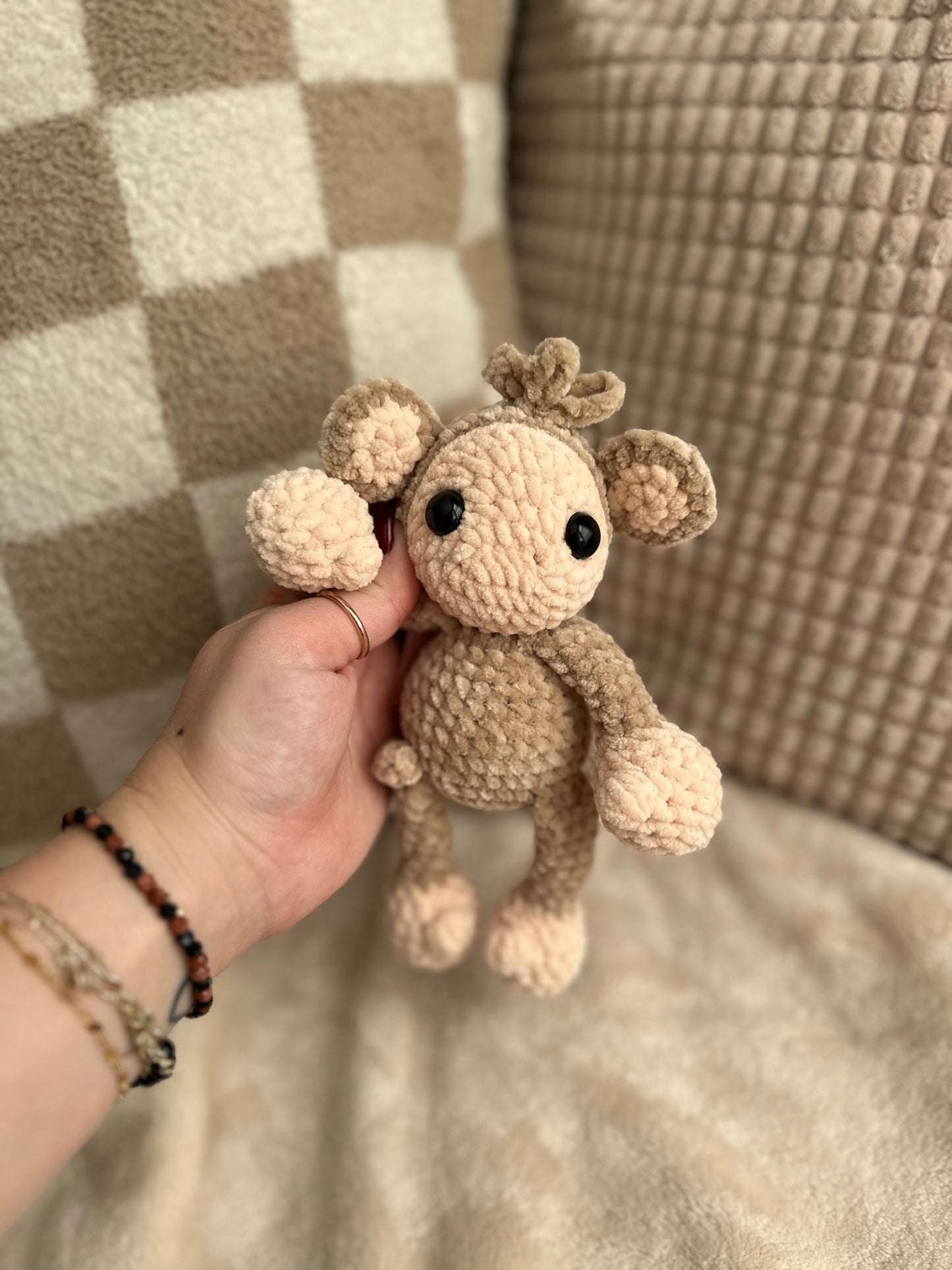 Velvet Marcel Sr the Monkey Crochet Plushie
