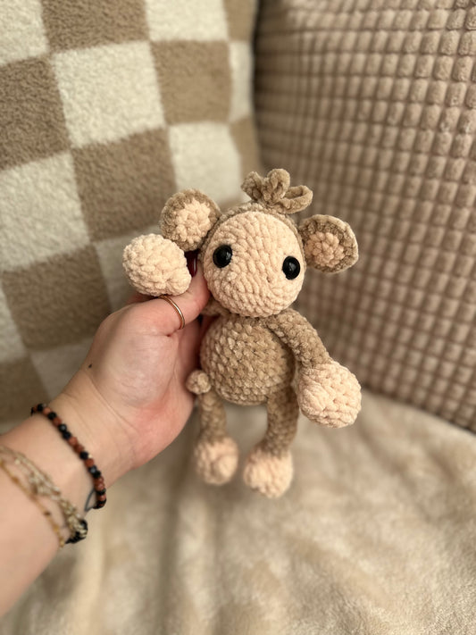Velvet Marcel Sr the Monkey Crochet Plushie