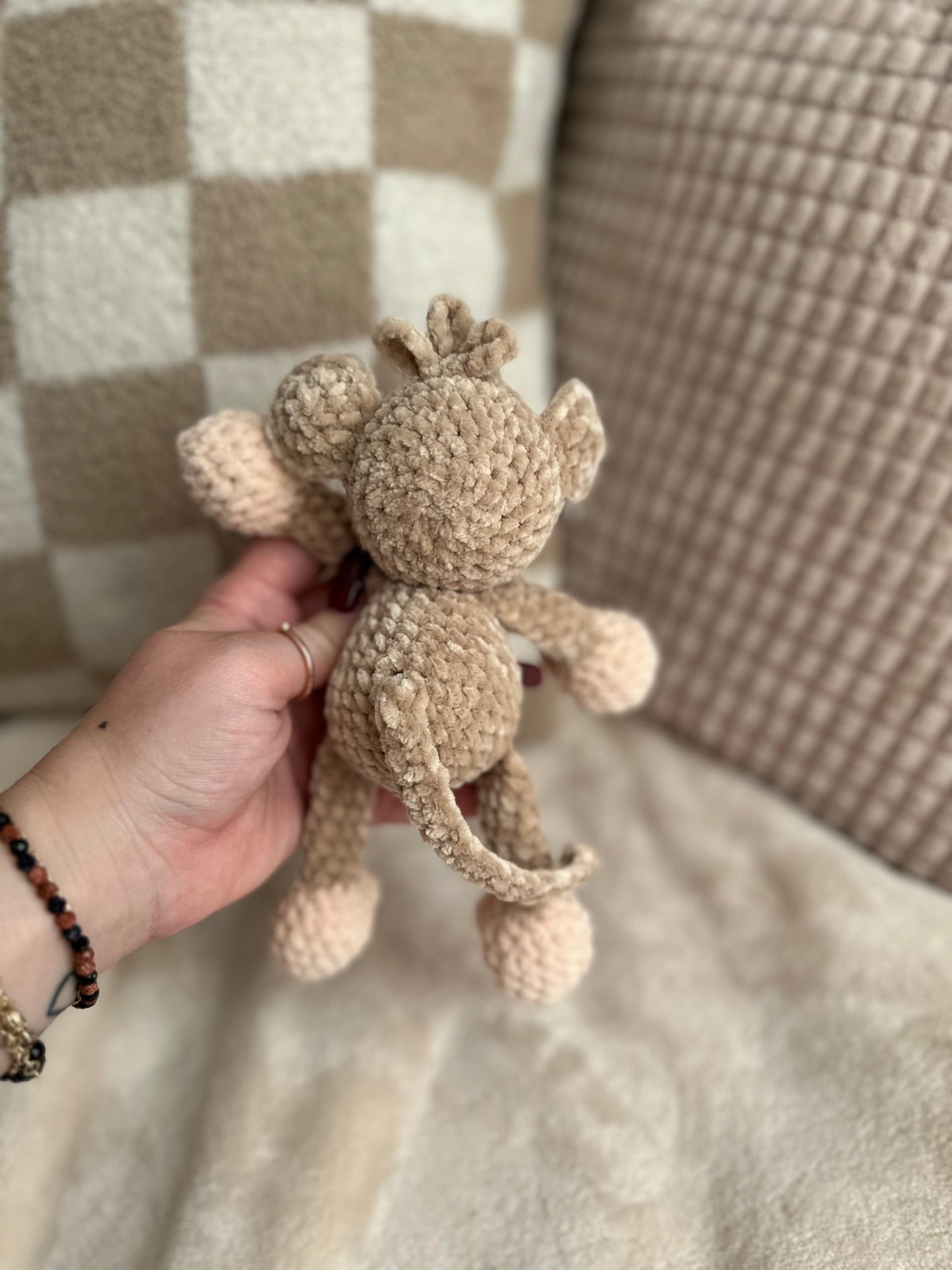 Velvet Marcel Sr the Monkey Crochet Plushie