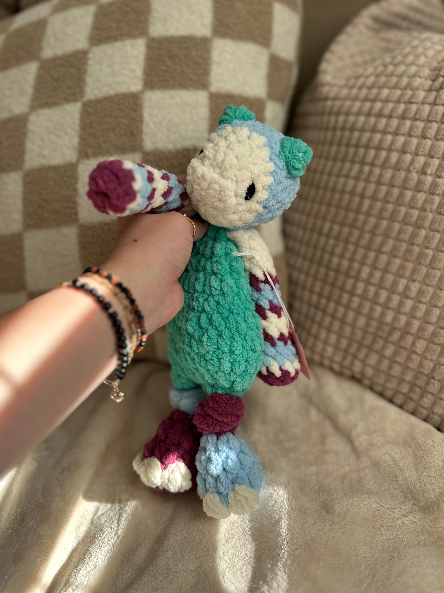 Colorful Monster Baby Snuggler