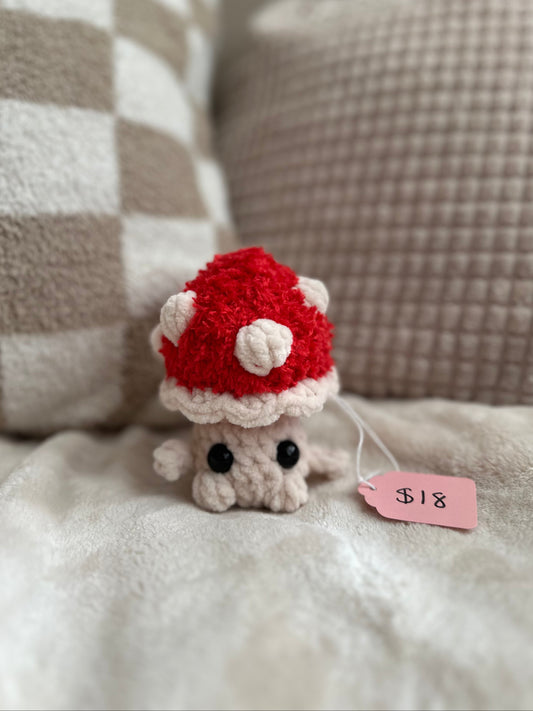 Francis the Mushroom Buddy - Crochet Plushie