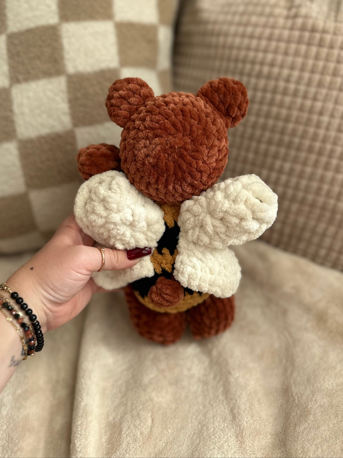 Honey Bee Bear - Crochet Plushie