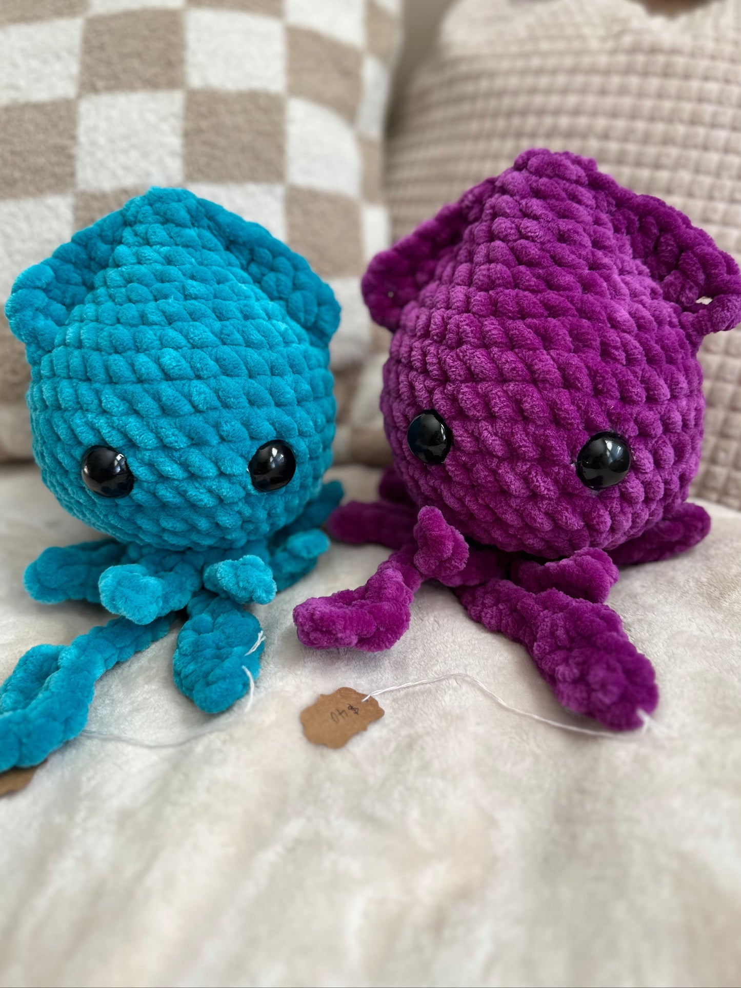 Chunky Jumbo Squid Plushie